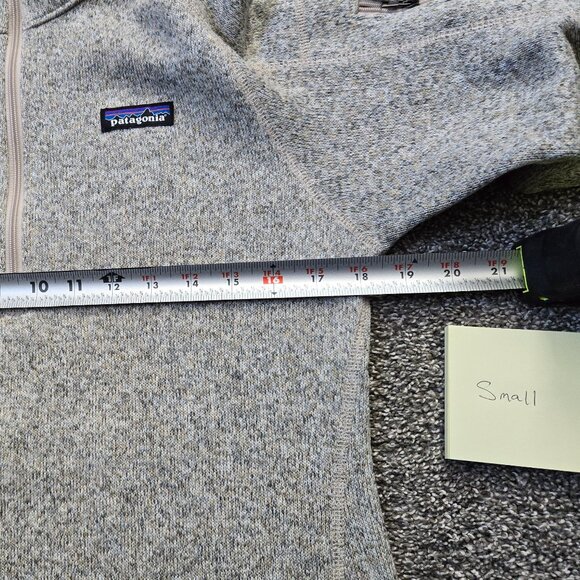 Patagonia women's Better Sweater 1/4 Zip Fleece LIKE NEW - Picture 10 of 15